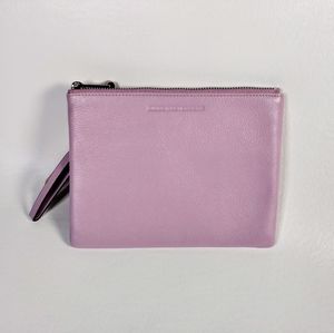 Amiee Kestenberg Soft Lavender Leather Pouch